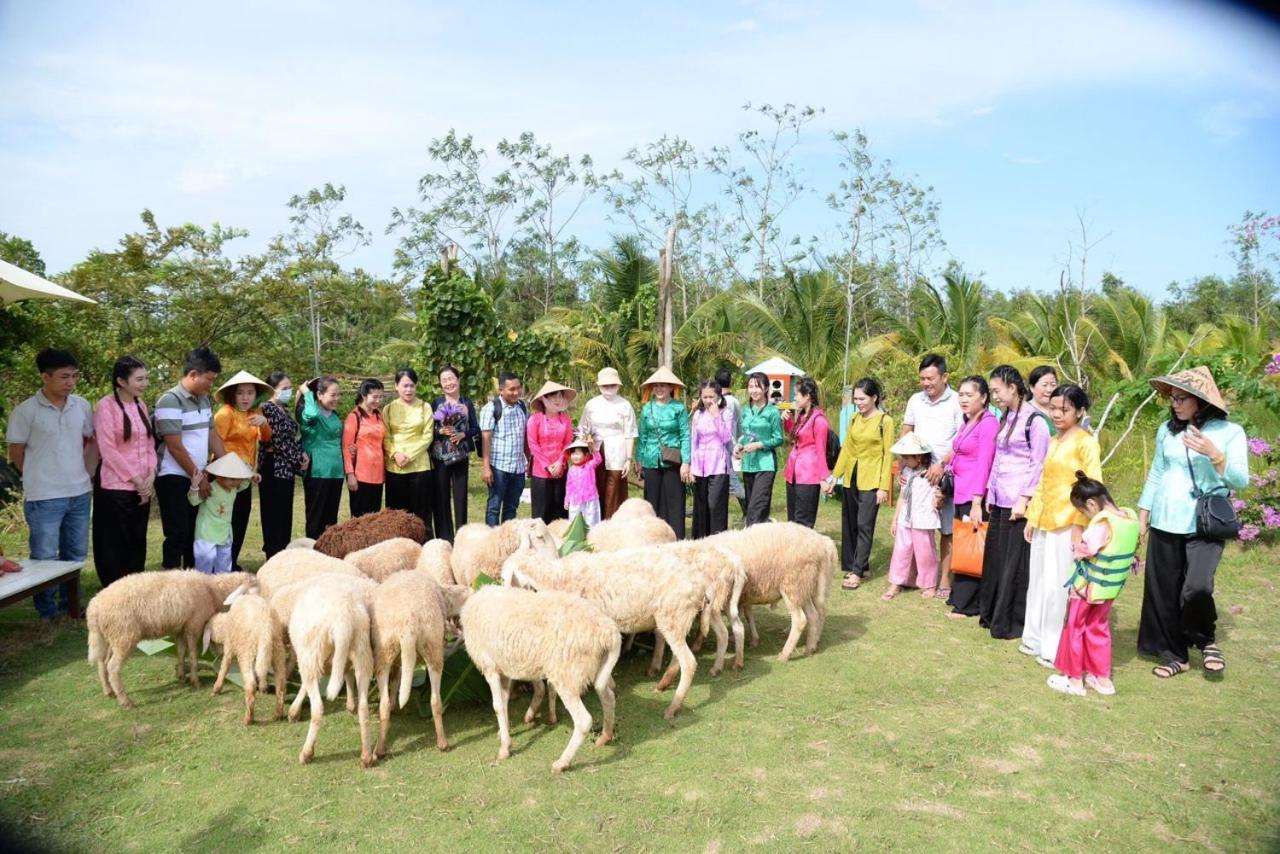 Bungalow - Farmstay Hoa Rung U Minh Cà Mau Exterior foto